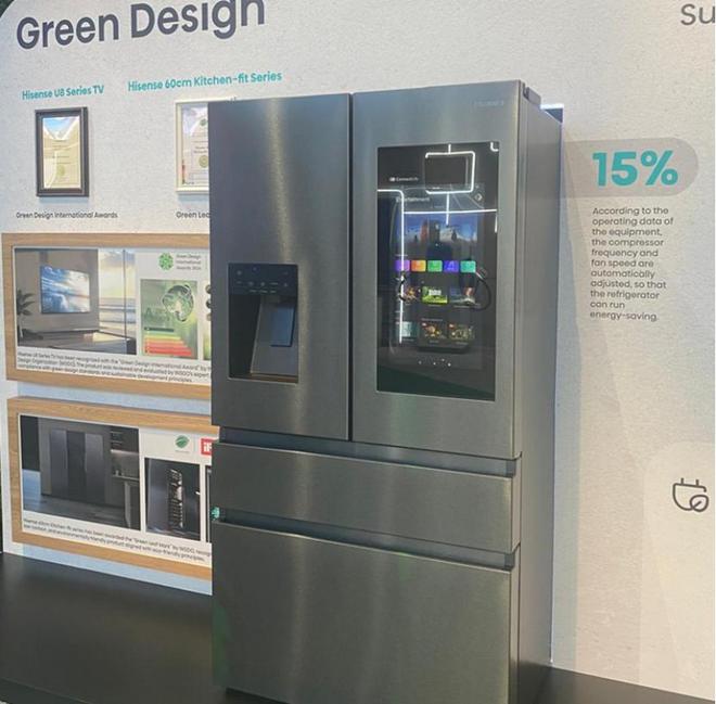 CES2025引领智能家居新潮流j9国际站海信大屏冰箱780闪耀(图3)