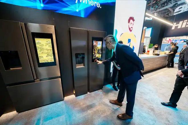 CES2025引领智能家居新潮流j9国际站海信大屏冰箱780闪耀(图7)